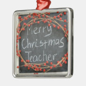 **CHRISTMAS WREATH/MERRY CHRISTMAS** TACHER'S METALEN ORNAMENT (Links)