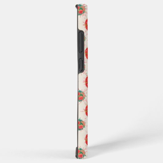 Christmas Wreath Pattern Samsung Galaxy Hoesje (Rechterkant)