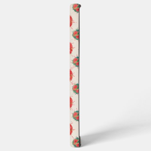 Christmas Wreath Pattern Samsung Galaxy Hoesje (Linkerkant)