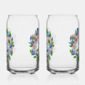 Christmas Wreath Soda Glass Blikvorm Glas (Links)