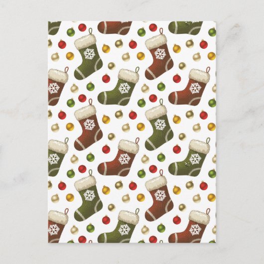 Christmas Wreaths Briefkaart (Voorkant)