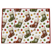 Christmas Wreaths Groot Cadeauzakje (Voorkant)