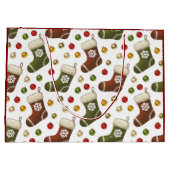 Christmas Wreaths Groot Cadeauzakje (Achterkant)