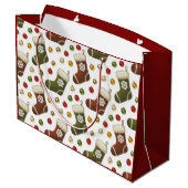 Christmas Wreaths Groot Cadeauzakje (Achterkant Gekanteld)