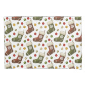 Christmas Wreaths Kussensloop (Voorkant)