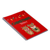 Christmas Writer Notitieboek - Rendieren (Rechterzijde)