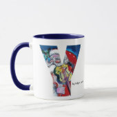 CHRISTMAS Y BRIEF/SANTA MET VIOLIN MONOGRAM MOK (Links)