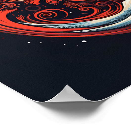 Christmas Ying Yang Holiday poster (Hoek)