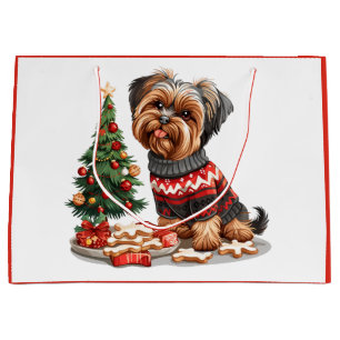 Christmas Yorkshire Terrier Dogs Groot Cadeauzakje