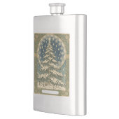 Christmas Yule Tree Snowflakes and Stars Art Nouve Flacon (Links)