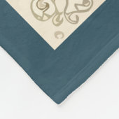 Christmas Yule Tree With Snow Laden Branches Fleece Deken (Hoek)