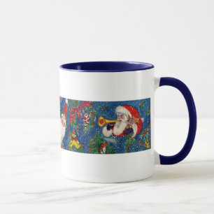 CHRISTMAS Z LETTER/SANTA RED RIBBON MONOGRAM MOK