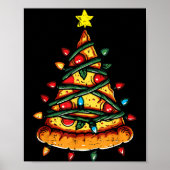 Christmas Zza Xmas Tree Funny Xmas Food Men Women  Poster (Voorkant)
