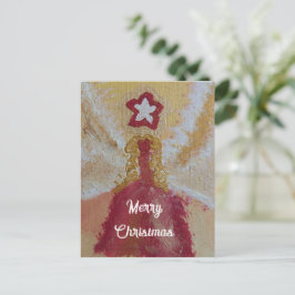Christmasangel gift love feiertagspostkarte feestdagenkaart