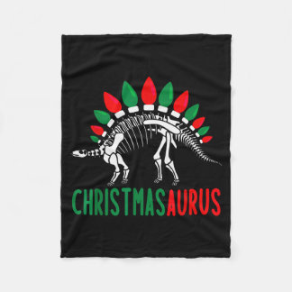 Christmasaurus Schattige Kerst Dinosaurus Boom Rex Fleece Deken