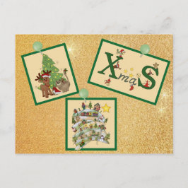 Christmasbild Briefkaart