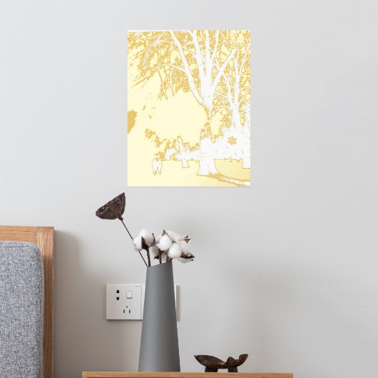 CHRISTMASFOIL PRINT POSTER KUNST EN DESIGN STIJLEN (Insitu (Slaapkamer 2))