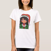 Christmasgirl Tshirt (Voorkant)