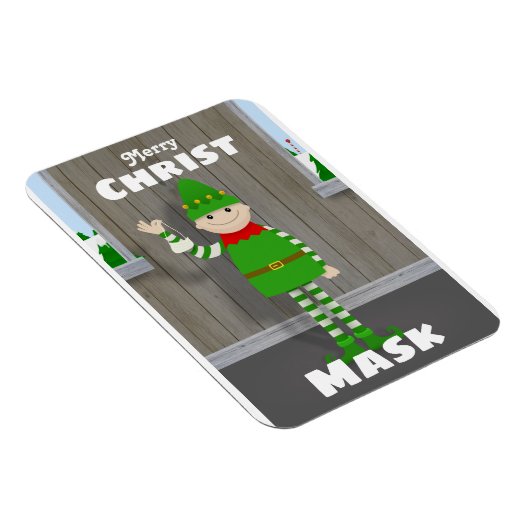 Christmask Magneet (Rechterzijde)