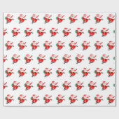 Christmasm Gift Wrapping Paper Santa Gifts Cadeaupapier (Vlak)