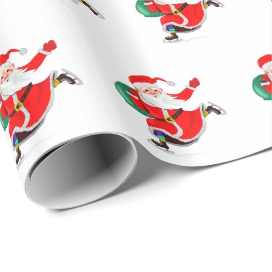 Christmasm Gift Wrapping Paper Santa Gifts Cadeaupapier (Rol Hoek)