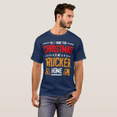 Christmasrucker vriend t-shirt (Voorkant volledig)