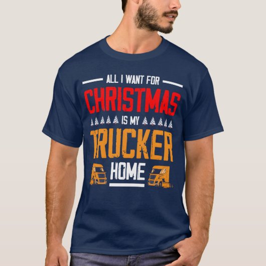 Christmasrucker vriend t-shirt (Voorkant)