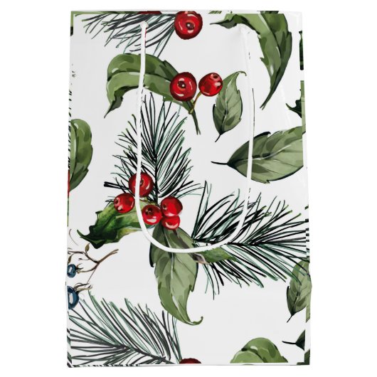 Christmass medium cadeauzakje (Achterkant)