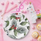 Christmass papieren bordje (Feest)