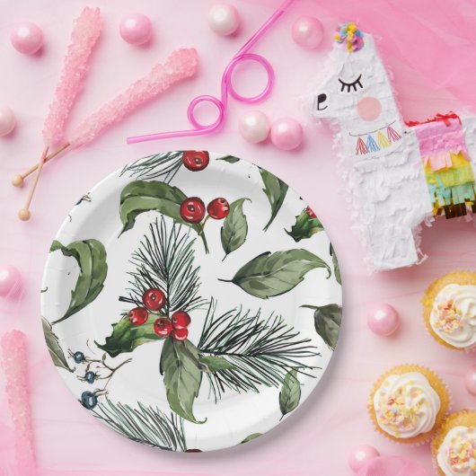 Christmass  papieren bordje (Feest)