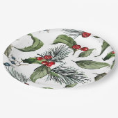 Christmass papieren bordje (Gekanteld)