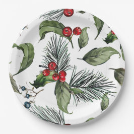 Christmass papieren bordje