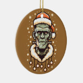 Christmassy Frankenstein Keramisch Ornament (Rechts)