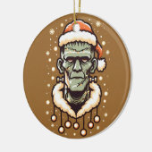 Christmassy Frankenstein Keramisch Ornament (Links)