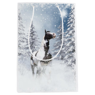 Christmassy-schilderpaard Medium Cadeauzakje