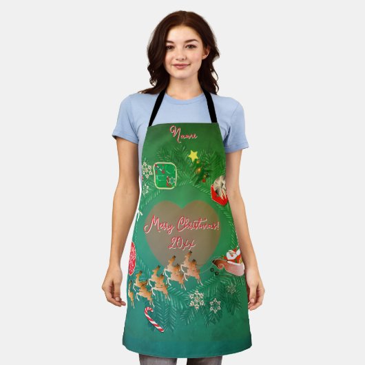 Christmassy Schort (Gedragen)