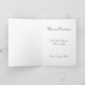 Christmastide Feestdagen Kaart (Binnen)