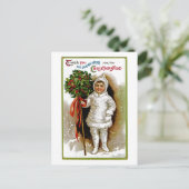 Christmastide Feestdagenkaart (Staand voorkant)