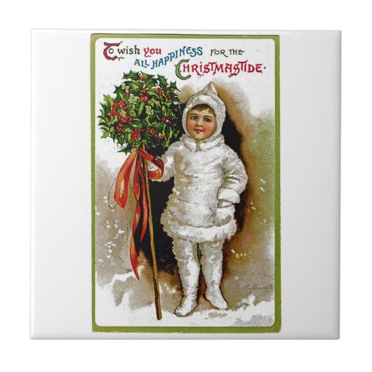 Christmastide Tegeltje (Voorkant)