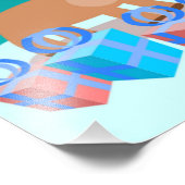 CHRISTMASTIEK WITH SANTA AND HIS FRIENDS FOTO AFDRUK (Hoek)