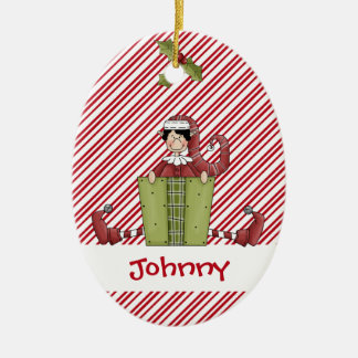 Christmastime Elf Buddy Gift Keramisch Ornament
