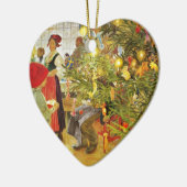 Christmastime opnieuw keramisch ornament (Links)