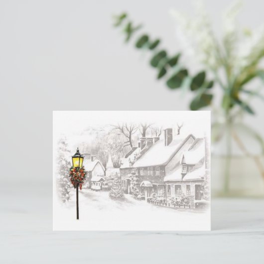  ChristmasTown Briefkaart (Staand voorkant)