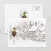  ChristmasTown Briefkaart (Voorkant / Achterkant)