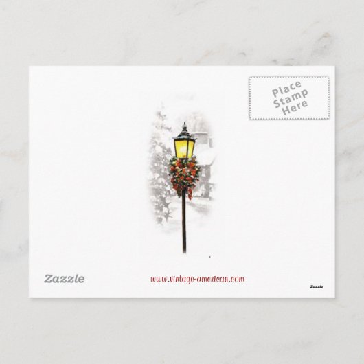  ChristmasTown Briefkaart (Achterkant)