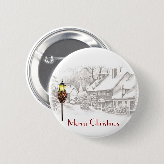  ChristmasTown Button (Voorkant /achterkant)