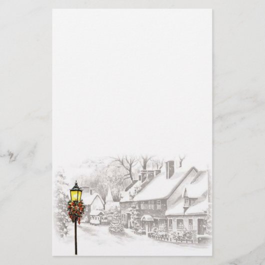  ChristmasTown Stationery Briefpapier (Voorkant)