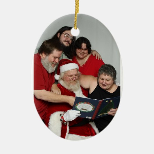 Christmasy Goodness #2 Keramisch Ornament (Voorkant)