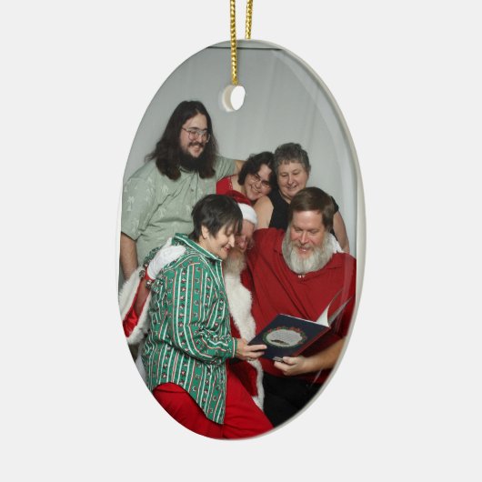 Christmasy Goodness Keramisch Ornament (Links)