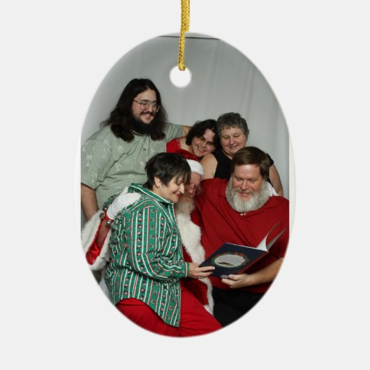 Christmasy Goodness Keramisch Ornament (Voorkant)